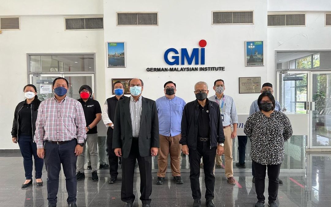 Lawatan kerja delegasi TEGAS Community Innovative Learning (TCIL) ke pejabat German-Malaysia Institute (GMI)