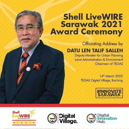 Shell LiveWIRE Sarawak 2021 Award Ceremony!