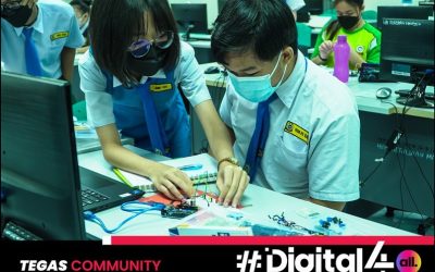TEGAS Think & Tinker Mini Lab: Community Workshop Arduino Series di SMK Siburan