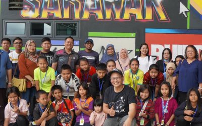Lawatan Sambil Belajar daripada SK Udin, Sarikei ke TEGAS Digital Village