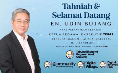 Sesi Clock-In Tuan Udin Bin Bujang, Ketua Pegawai Eksekutif TEGAS