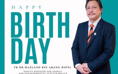 Selamat Menyambut Ulang Tahun Kelahiran YB Dr. Hazland bin Abang Hipni