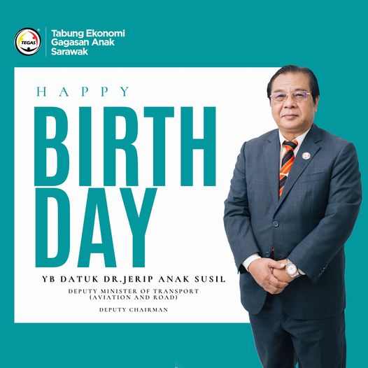 Selamat Menyambut Ulang Tahun Kelahiran YB Datuk Dr. Jerip Anak Susil