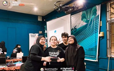 BENGKEL ASAS PENGATURCARAAN SCRATCH & PENGENDALIAN DRON TELLO T&T MINI LAB SMK SARIBAS