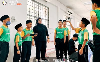 BENGKEL ASAS PENGATURCARAAN SCRATCH & PENGENDALIAN DRON TELLO, T&T MINI LAB SK AGAMA SARIKEI