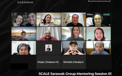 Sesi mentoring SCALE Sarawak bersama Yeoh Chen Chow