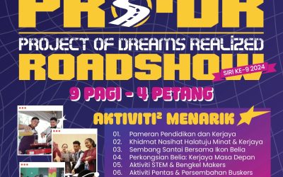 Aktiviti menarik menanti anda semua di Pro-DR Roadshow!