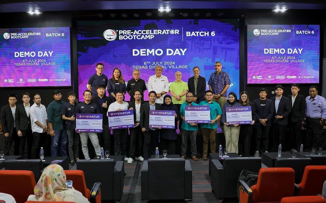Tahniah kepada lima Pemenang TEGAS Pre-Accelerator Bootcamp Edisi Ke-6!