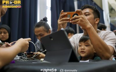 Sesi pagi yang penuh semangat di Pro-DR Roadshow 2024 di Sarikei