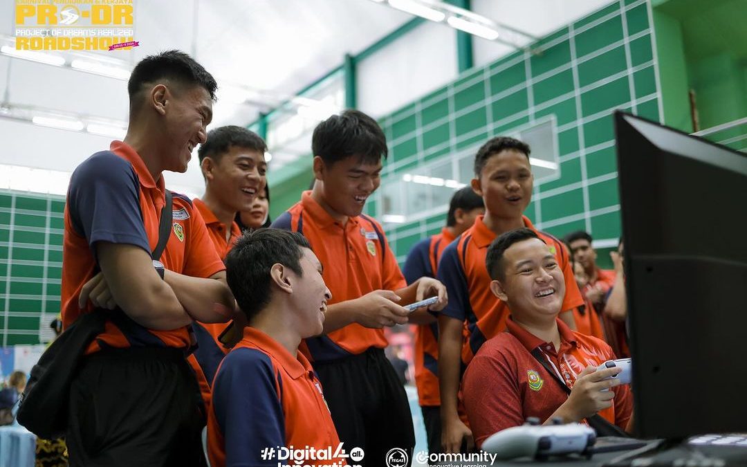 Aktiviti pagi yang memperkayakan untuk pelajar-pelajar SMK Meradong, SMK Bandar Bintangor, dan SMK Tong Hua
