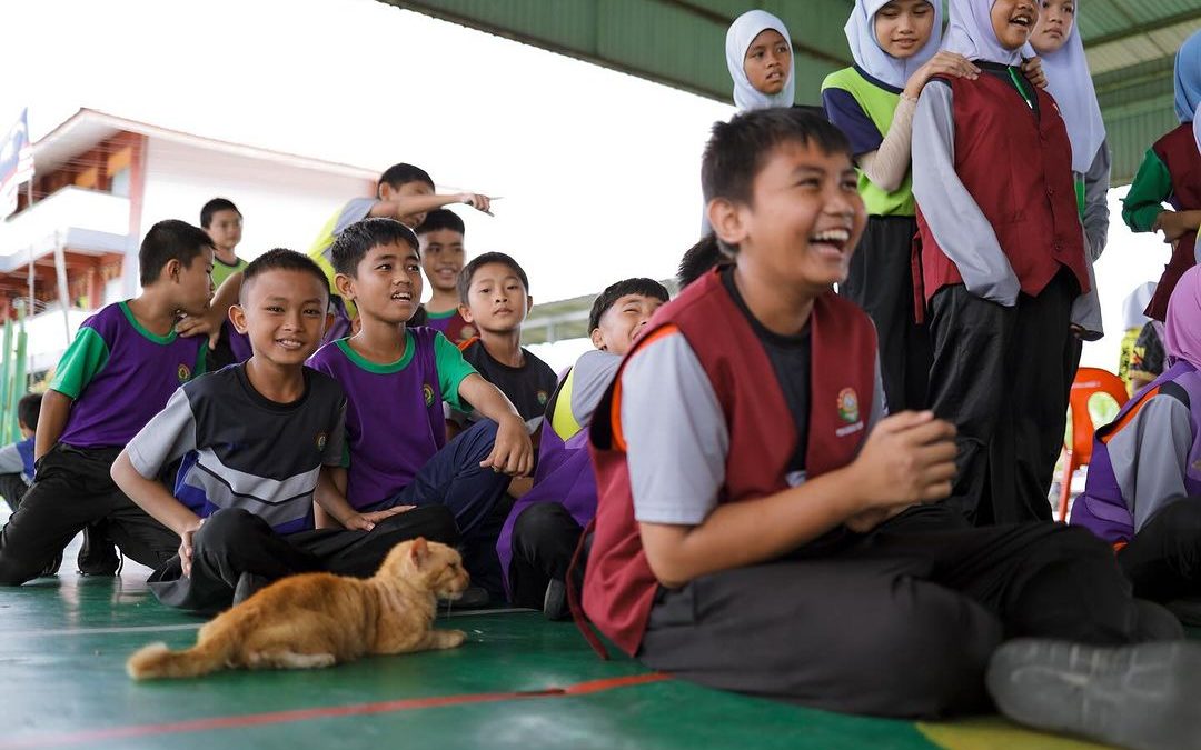 Karnival STEM di SK Abang Amin Bintangor berjaya menarik kehadiran lebih 300 pelajar