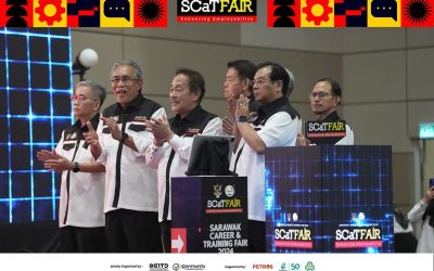 Majlis Pelancaran Sarawak Career and Training Fair 2024 