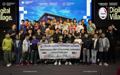 Telok Kurau Primary School Visits TEGAS Digital Village