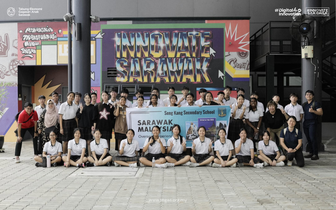 Seng Kang Secondary School Singapore Visits TEGAS Digital Village