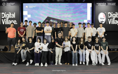 Temasek Polytechnic Singapore Visits TEGAS Digital Village