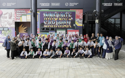 SK Agama Sri Aman Explores Digital Learning at TEGAS Digital Village